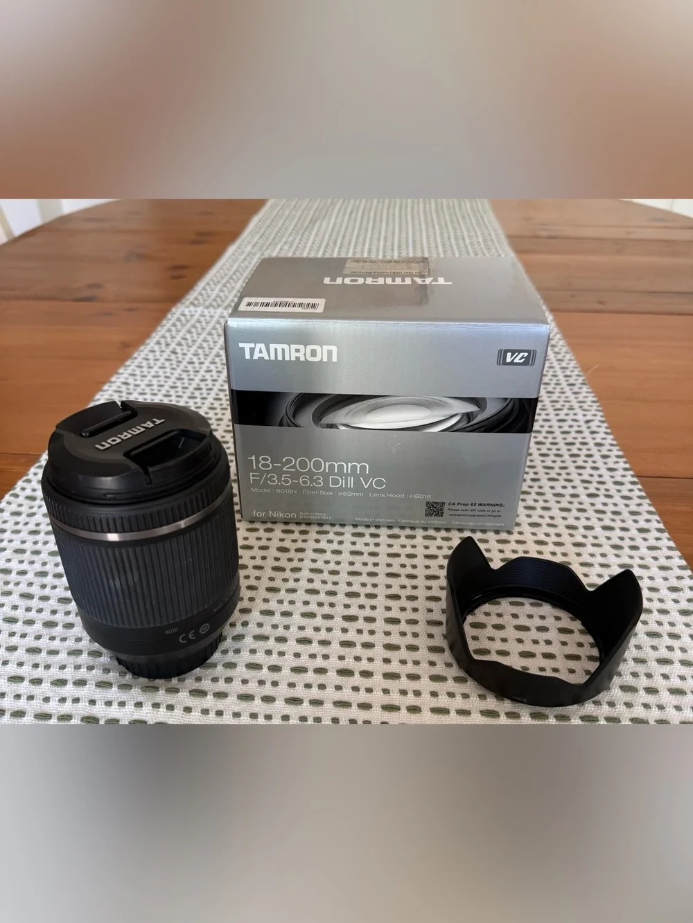 18-200mm F/3.5-6.3 Di II VC Lens for Nikon — Black